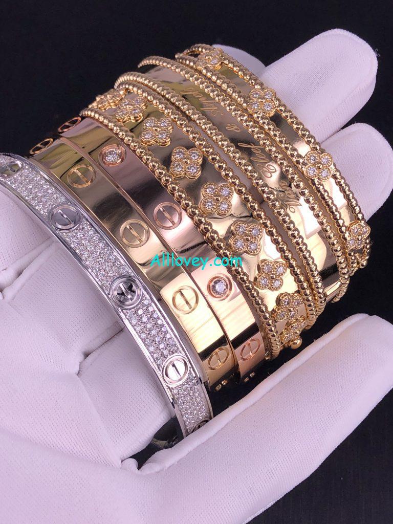 Cartier and Van Cleef bracelets haul (2) Cartier and Van Cleef bracelets haul