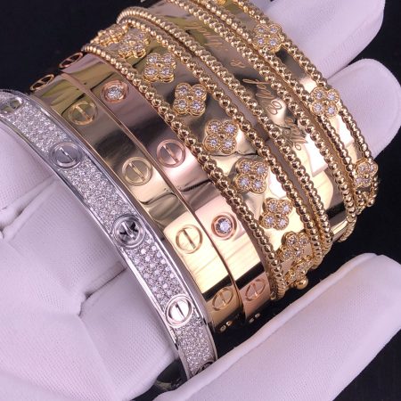 Cartier and Van Cleef bracelets haul