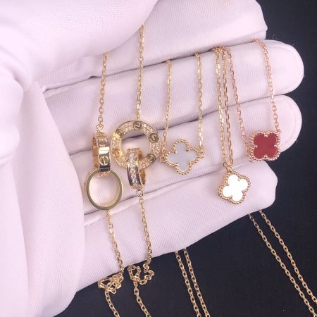 Van Cleef Arpels alhambra necklace and bracelets