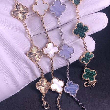 Van Cleef Arpels alhambra necklace and bracelets