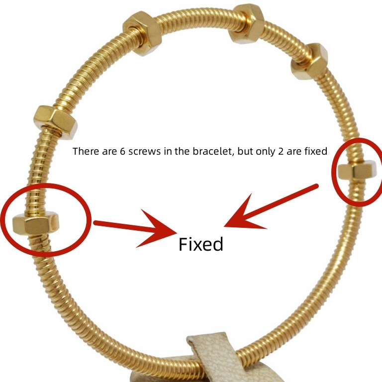 how to open cartier ecrou bracelet