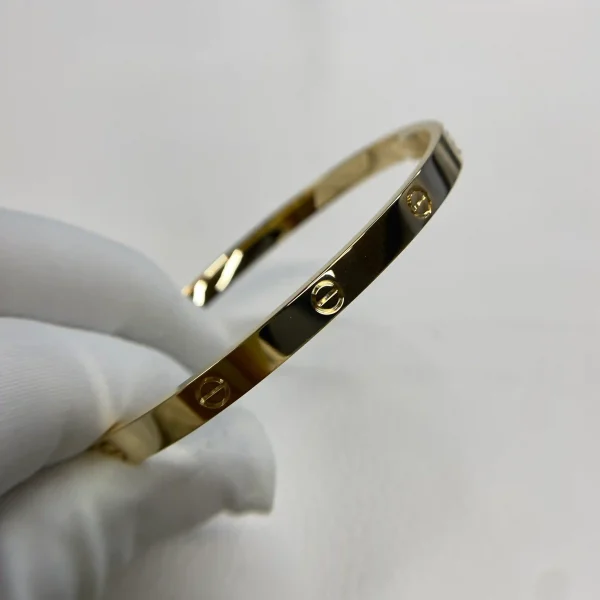 18K Yellow Gold Cartier LOVE Bracelet Medium Model Ref. B6081517