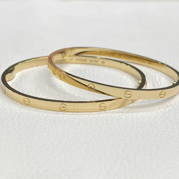 18K Yellow Gold Cartier LOVE Bracelet (7)