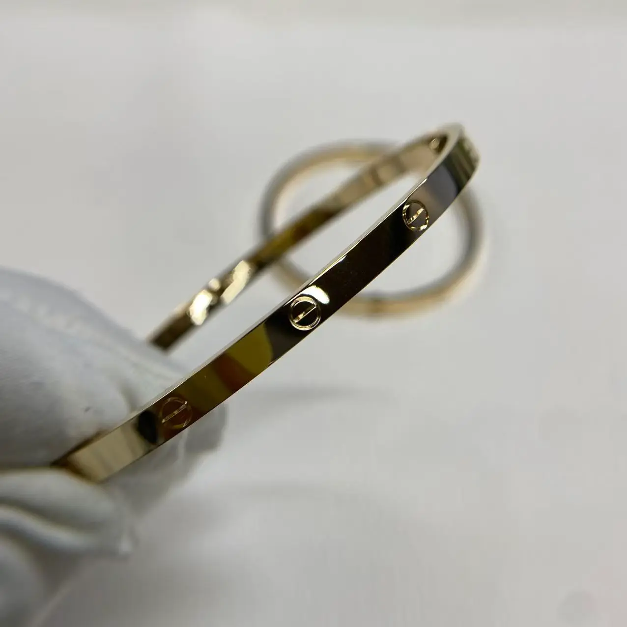 18K Yellow Gold Cartier LOVE Bracelet (9) 18K Yellow Gold Cartier LOVE Bracelet (7)