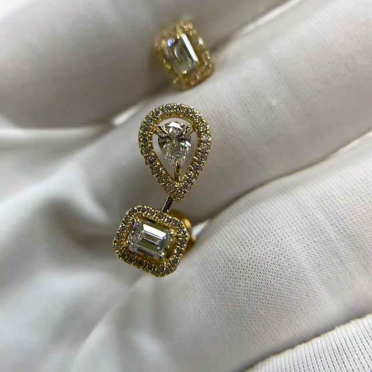 18K Yellow Gold Messika Boucles d'oreilles My Twin (1) 18K Yellow Gold Messika Boucles d'oreilles My Twin