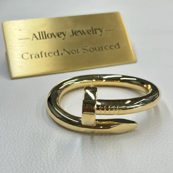 18K Yellow Gold Cartier Juste un Clou Bracelet Extra-large Model Ref. N6039717